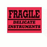 "Fragile Delicate Instruments" Label 