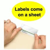 Label/File Folder Protectors - Single Labels