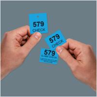 Coat Check Tags
