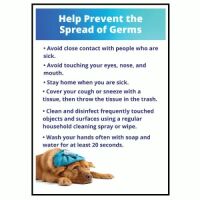 Help Prevent the Spread of Germs