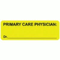 Medical Chart Labels