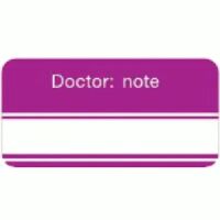 Medical Chart Labels