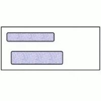 3 3/4" x 8 5/8" Double Window Envelopes