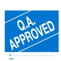 "Q.A. APPROVED"
