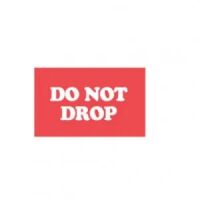 "DO NOT DROP" Label 