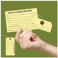Lost and Found Property Tags