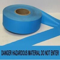 Danger Hazardous Material Do Not Enter, Fl. Blue