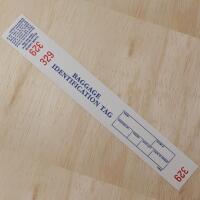 Cohesive Bag Identification Tags