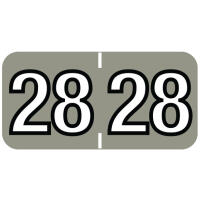 90600 Barkley® compatible Year tab labels