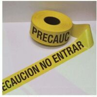 Precaucion No Entrar Cintas 