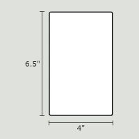 Direct Thermal Transfer Fanfold Labels