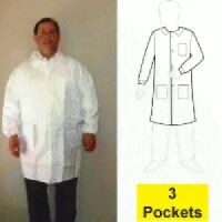 3 Pocket Keyguard&#174; Lab Coats