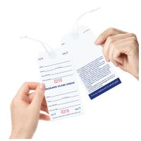 Baggage Claim Check Tags-In English Deluxe Edition