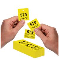 Coat Check Tags