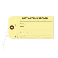 Lost and Found Property Tags