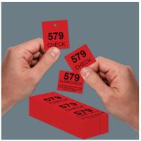 Coat Check Tags