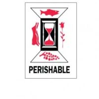 "PERISHABLE" Label 