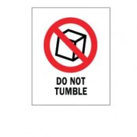 "DO NOT TUMBLE" Label 