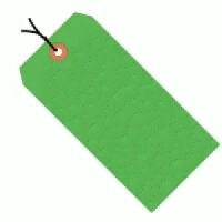 #8 Fluorescent Pre-Strung Tags (6 1/4\