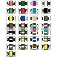 71520 Jeter® Compatible Alphabetical Tabs