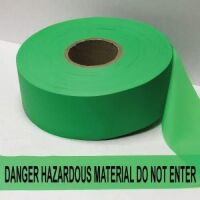 Danger Hazardous Material Do Not Enter, Fl. Green