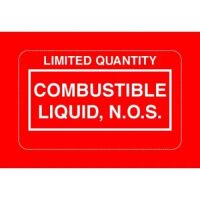 "Limited Quantity Combustible Liquid, NOS" Label 