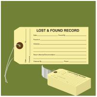 Lost and Found Property Tags