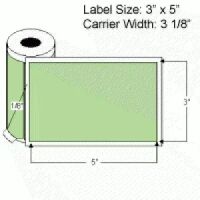 3" x 5" Thermal Transfer Labels on Rolls,No Perf  