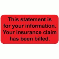 Insurance Patient Responsibility Labels