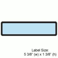 Blank Patient Chart ID Labels