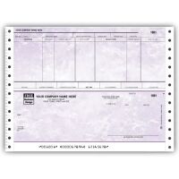 CB321, Marble Continuous Payroll Check