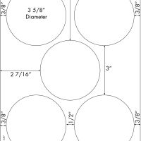 3 5/8" Diameter