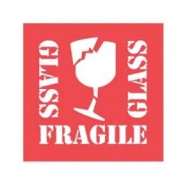 "Glass Fragile Glass" Label 