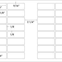 3 1/16" x 1 1/8"