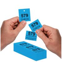 Coat Check Tags