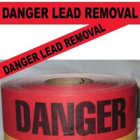 Danger Lead Removal, etc. Tape (Reinforced)