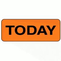 "TODAY" Label 