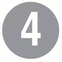 "4" Label