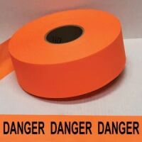 Danger Danger Danger Tape, Fl. Orange