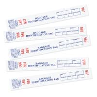 Cohesive Bag Identification Tags