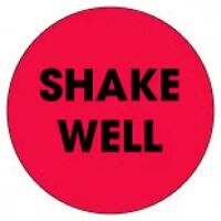 "SHAKE WELL"