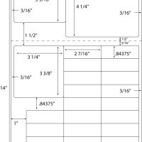 Up to 4 3/4" x 4 1/4"