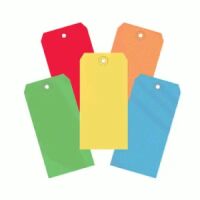 Assorted Color 13 Pt. Shipping Tags