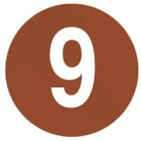 "9" Label