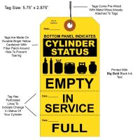 Cylinder Status Perforated Tags