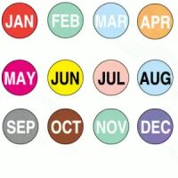 Month Set (JAN - DEC)