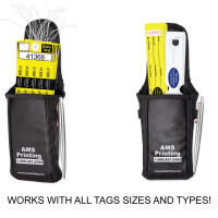 Brown Colored Tag Holder