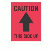 "Caution This Side Up" Arrow Label 