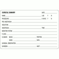 Surgical Summary Labels