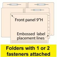 Single Edge Folders with Fasteners Attached